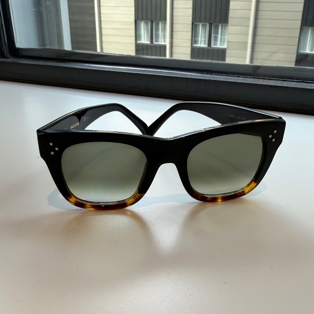 Celine Tortoise Shell Sunglasses